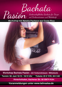 Bachata Pasión Workshop - Bachata mit Leidenschaft