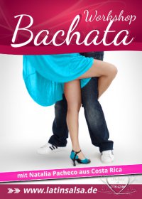 Flyer - Bachata Tanzworkshop in Köln für Anfänger mit Vorkenntnissen - Oktober 2015