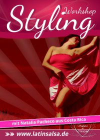 Flyer - Salsa Ladystyling für Anfänger Workshop in Köln
